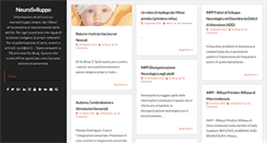 Desktop Screenshot of neurosviluppo.org