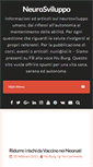 Mobile Screenshot of neurosviluppo.org