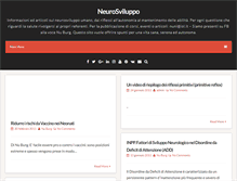 Tablet Screenshot of neurosviluppo.org